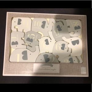 Pottery Barn Kids milestone elephants